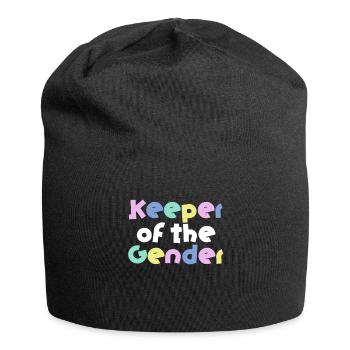 Keeper Of The Gender - Jersey Beanie - black - Front