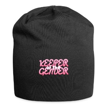 Gardien du genre - Bonnet en jersey - noir - Devant