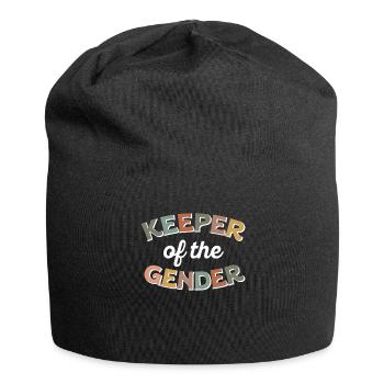 Keeper Of The Gender - Jersey Beanie - black - Front
