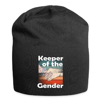 Keeper Of The Gender - Jersey Beanie - black - Front