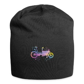 Heavy Duty Bike Cargo Bike Cargo Bike Cargo Bike - Jersey Beanie - black - Front