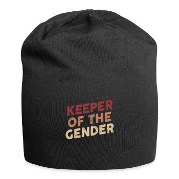 Gardien du genre - Bonnet en jersey - noir - Devant