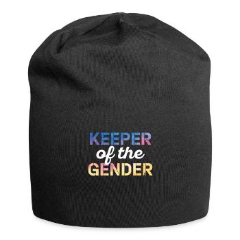 Keeper Of The Gender - Jersey Beanie - black - Front