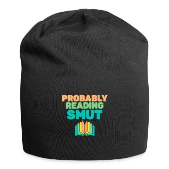 Wahrscheinlich Smut lesen Vintage-Bücher Schmutz - Jersey-Beanie - Schwarz - Vorne