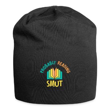 Probably Reading Smut Vintage Books Smut - Jersey Beanie - black - Front