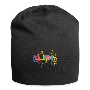 Heavy Duty Bike Cargo Bike Cargo Bike Cargo Bike - Jersey Beanie - black - Front