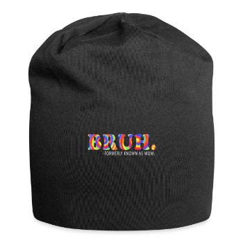 Bruh Formerly Known As Mom - Jersey Beanie - black - Front