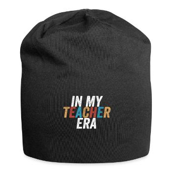 In My Teaching Era Teaching - Jersey Beanie - black - Front