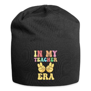 In My Teaching Era Teaching - Jersey Beanie - black - Front