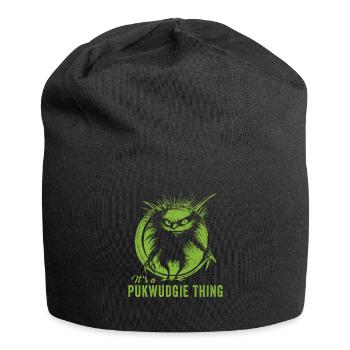 Pukwudgie Kryptide Folklore Mythen - Jersey-Beanie - Schwarz - Vorne