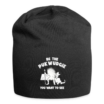 Pukwudgie Cryptid Folklore Myths - Jersey Beanie - black - Front