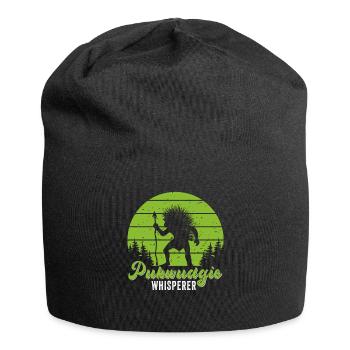 Pukwudgie Cryptid Folklore Myths - Jersey Beanie - black - Front