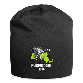 Pukwudgie Cryptid Folklore Myths - Jersey Beanie - black - Front