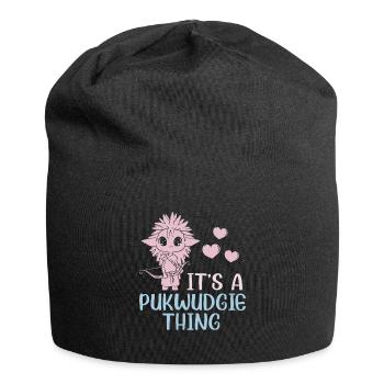 Pukwudgie Kryptide Folklore Mythen - Jersey-Beanie - Schwarz - Vorne