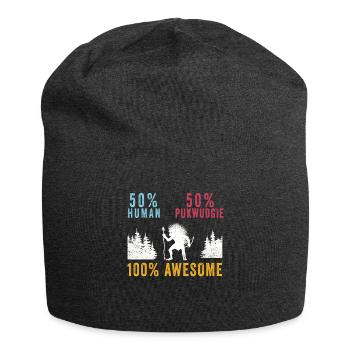 Pukwudgie Kryptide Folklore Mythen - Jersey-Beanie - Anthrazit - Vorne
