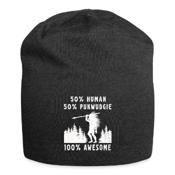 Pukwudgie Kryptide Folklore Mythen - Jersey-Beanie - Anthrazit - Vorne