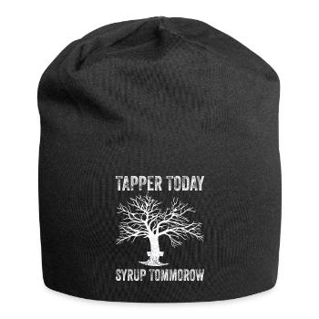 Maple Tree Essence Männer Frauen Lustig - Jersey-Beanie - Schwarz - Vorne