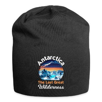 Antarctica The Last Great Wilderness Outdoor - Jersey Beanie - black - Front