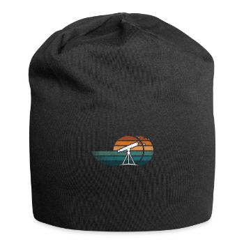 Astronomy Astrophotographer Stargazing - Jersey Beanie - black - Front