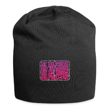 Depression und bipolares Bewusstsein: - Jersey-Beanie - Schwarz - Vorne