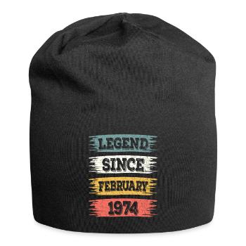 Legend 50 Years 1974 February 50 Years Anniversary - Jersey Beanie - black - Front