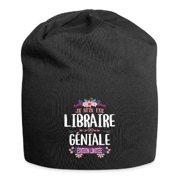 Édition Limitée Libraire Géniale - Bonnet en jersey - noir - Devant