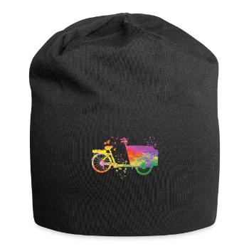 Heavy Duty Bike Cargo Bike Cargo Bike Cargo Bike - Jersey Beanie - black - Front