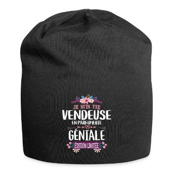 Édition Limitée Vendeuse En Parfumerie Géniale - Bonnet en jersey - noir - Devant