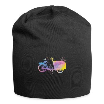 Heavy Duty Bike Cargo Bike Cargo Bike Cargo Bike - Jersey Beanie - black - Front