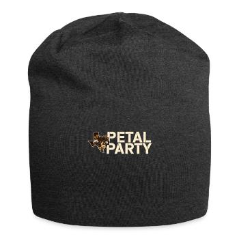 Wildflower Fields Wildflowers Bluebonnet - Jersey Beanie - charcoal grey - Front