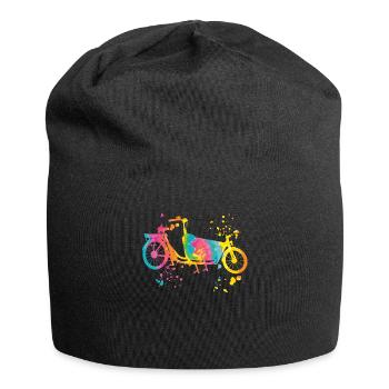 Heavy Duty Bike Cargo Bike Cargo Bike Cargo Bike - Jersey Beanie - black - Front