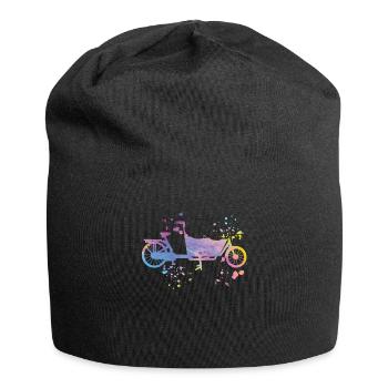 Heavy Duty Bike Cargo Bike Cargo Bike Cargo Bike - Jersey Beanie - black - Front