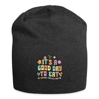 rHähnchen Tortilla Suppe - Jersey-Beanie - Anthrazit - Vorne