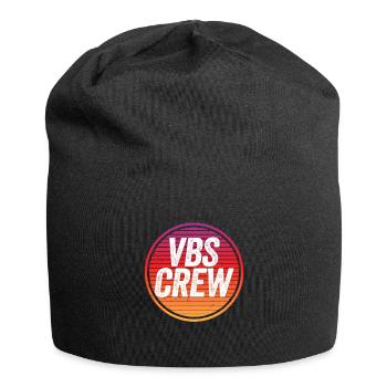 VBS Colorful Bible Vacation School Love - Jersey Beanie - black - Front