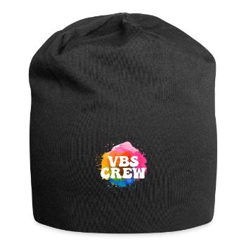 VBS Colorful Bible Vacation School Love - Jersey Beanie - black - Front
