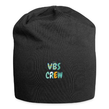 VBS Colorful Bible Vacation School Love - Jersey Beanie - black - Front