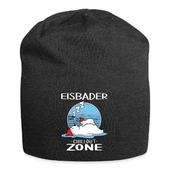 Ice Baths Ice Bath Zone Winter Baths - Jersey Beanie - charcoal grey - Front
