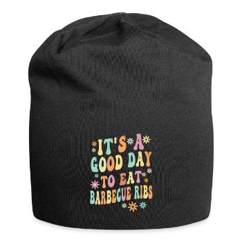 Grill rib saying - Jersey Beanie - black - Front
