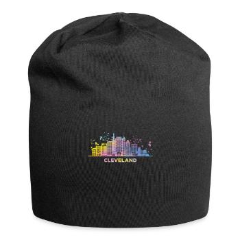 Clevelander Skyline Cleveland - Jersey Beanie - black - Front