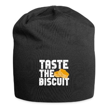 Taste The Biscuit Taste The Goodness - Jersey Beanie - black - Front