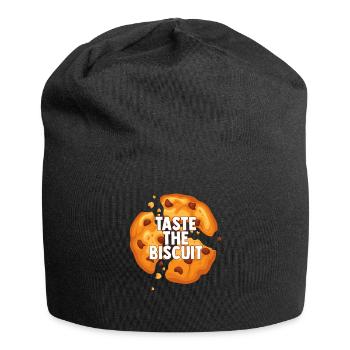 Taste The Biscuit Taste The Goodness - Jersey Beanie - black - Front