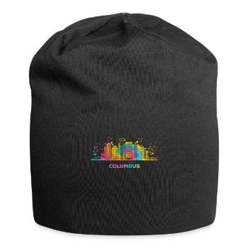 Columbusite Skyline Columbus - Jersey Beanie - black - Front