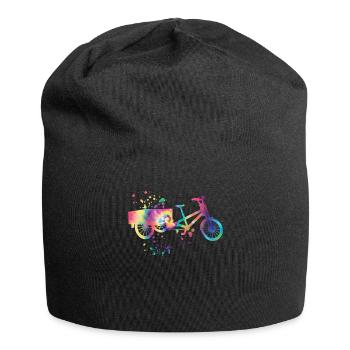 Heavy Duty Bike Cargo Bike Cargo Bike Cargo Bike - Jersey Beanie - black - Front