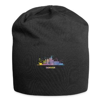 Denverites Skyline Denver - Jersey-Beanie - Schwarz - Vorne