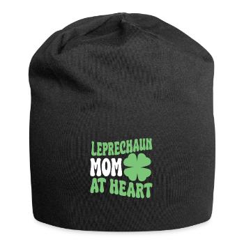 Kobold Mama - Jersey-Beanie - Schwarz - Vorne