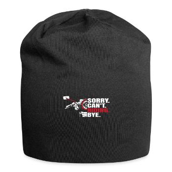 Moto Motard Motard - Bonnet en jersey - noir - Devant