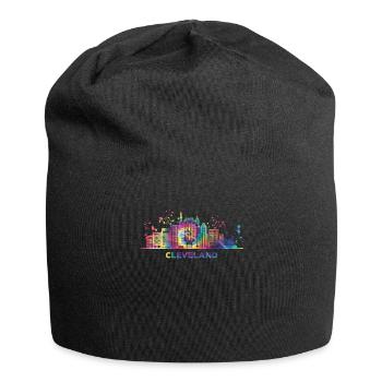 Clevelander Skyline Cleveland - Jersey Beanie - black - Front