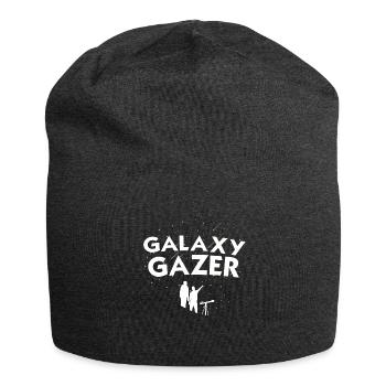 Galaxienbetrachter: Universum Erkunden - Jersey-Beanie - Anthrazit - Vorne