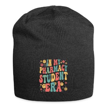 Étudiant en pharmacie - Bonnet en jersey - charbon - Devant