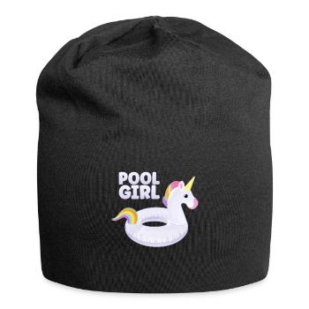 Piscine Fille Licorne Floatie Piscine - Bonnet en jersey - noir - Devant